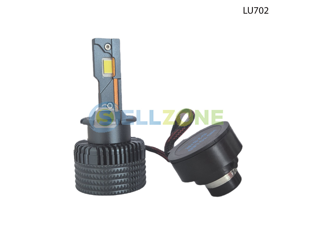 LED крушки D2S / D2R за директна смяна на OEM ксенон – 6000K, Plug and Play – LU702 - Изображение 1 - Sellzone.bg LED крушки D2S / D2R за директна смяна на OEM ксенон – 6000K, Plug and Play – LU702 - Изображение 1